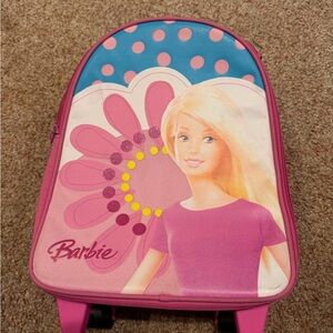 Vintage Barbie Take A Long Rolling Suitcase. Used good condition. Holds 5 Barbie